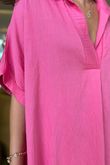 Made in Italy Monroe Shirt Dress Peony